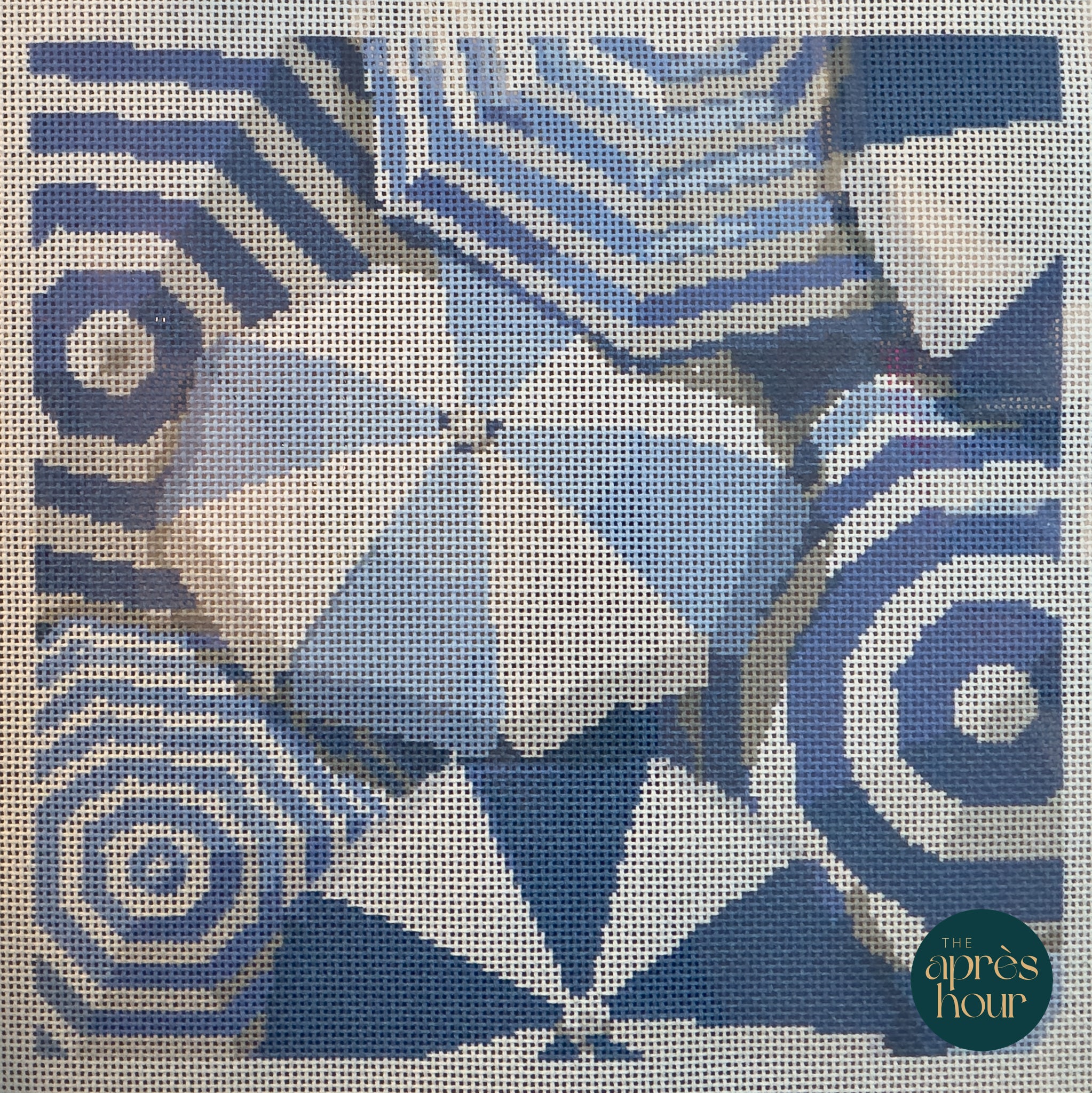 Cerulean Canopy Pillow
