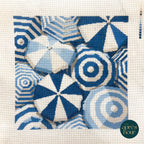 Cerulean Canopy Pillow