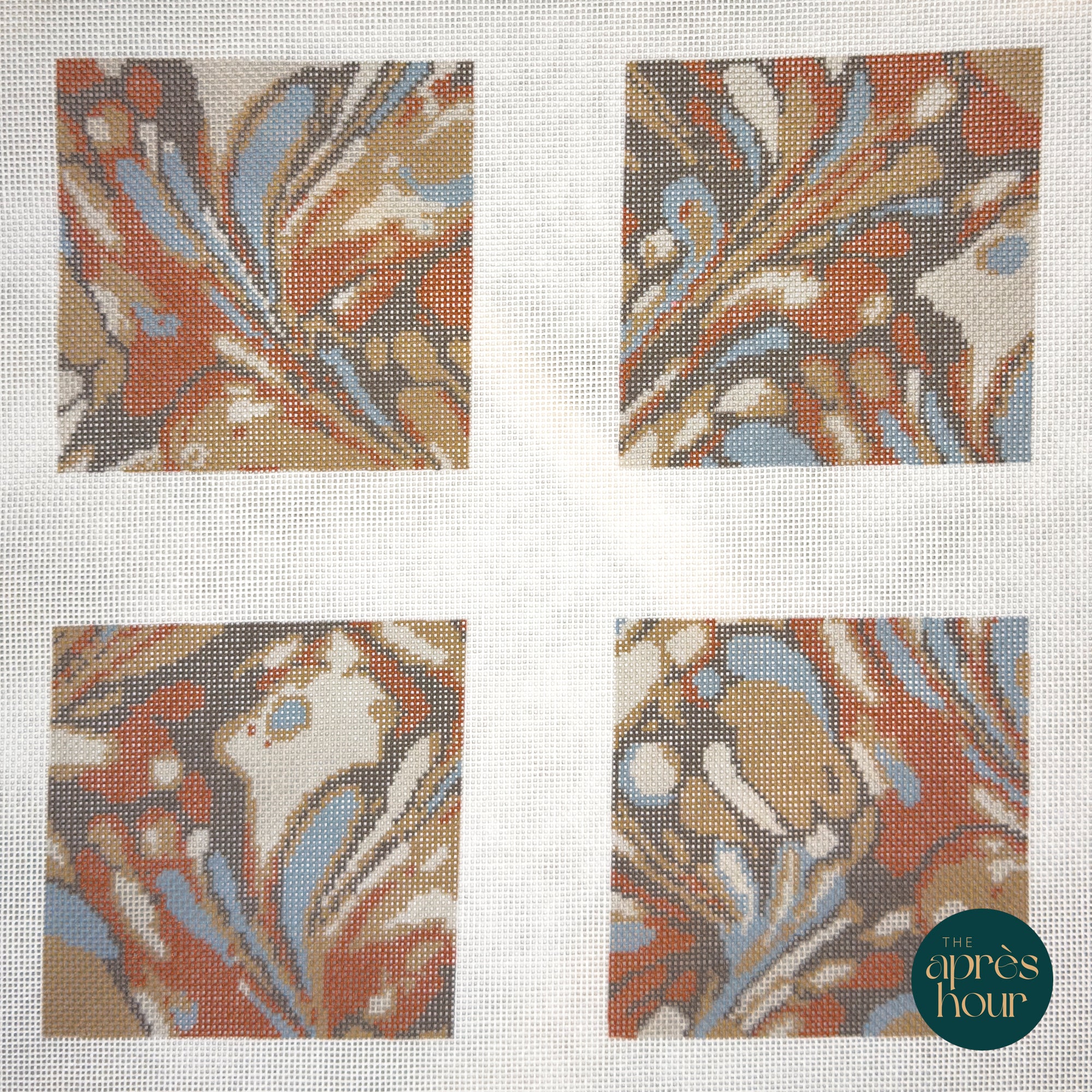 Palazzo Marbled Coasters in Autumn Cashmere (Set of 4)