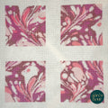 Palazzo Marbled Coasters in Berry Jam (Set of 4)