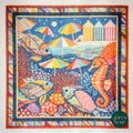 Scarf Pillow in Shore Line