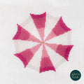 Umbrella Coaster in Raspberry